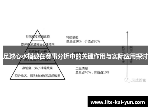 足球心水指数在赛事分析中的关键作用与实际应用探讨